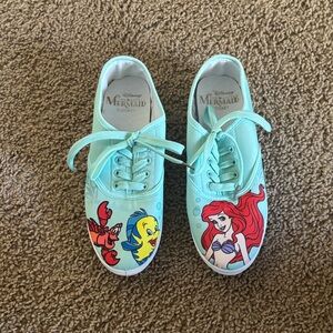 Disney Kids Sneakers - Ariel and Friends in Mint